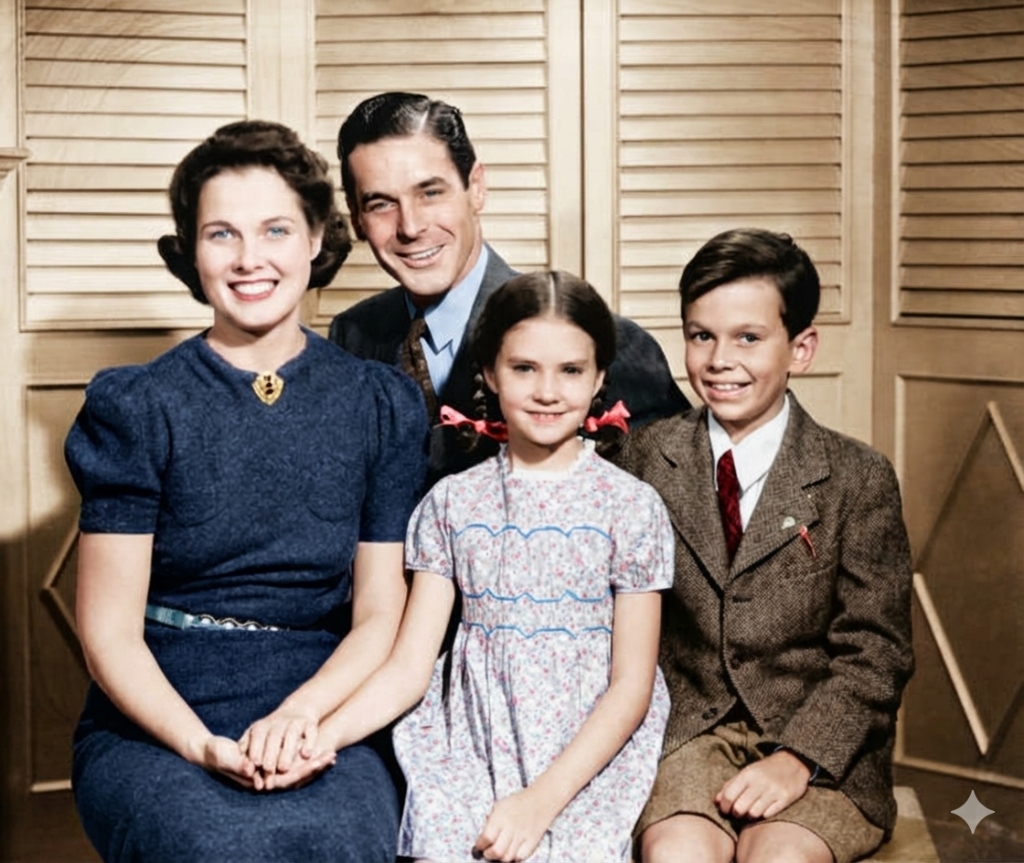 Colorized and animated family photo result